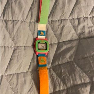 Mini Shark Watch: Multi Color (Worn Once)